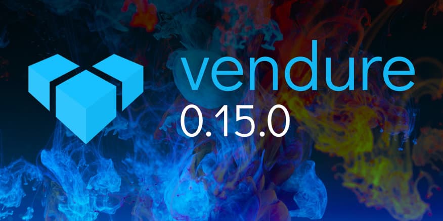 Announcing Vendure v0.15.0