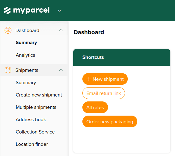 MyParcel.nl shipping