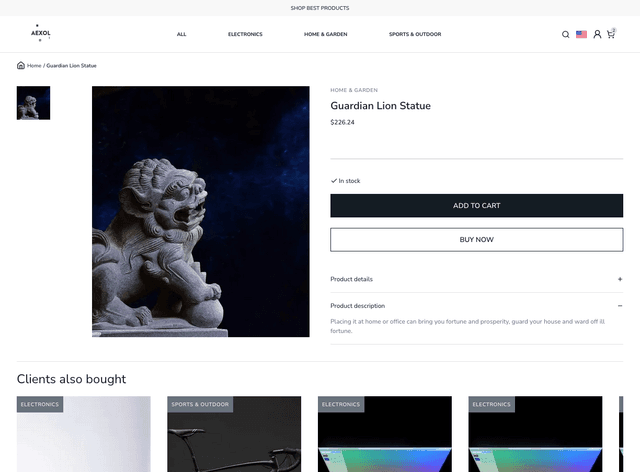 Next.js Storefront