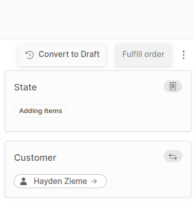 Modify Active Orders