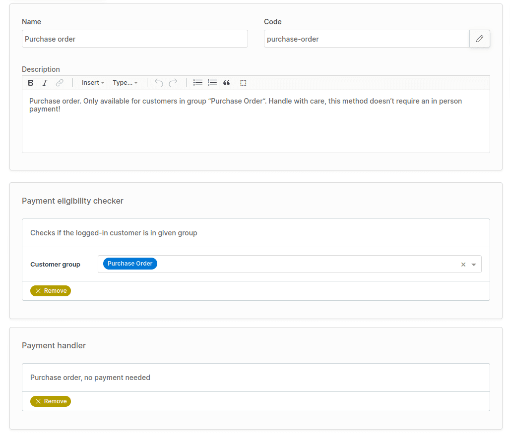Payment Extensions