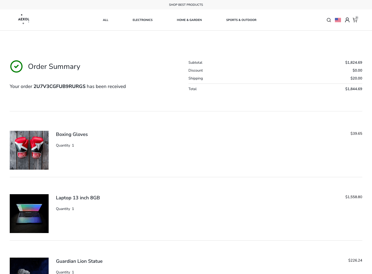 Next.js Storefront