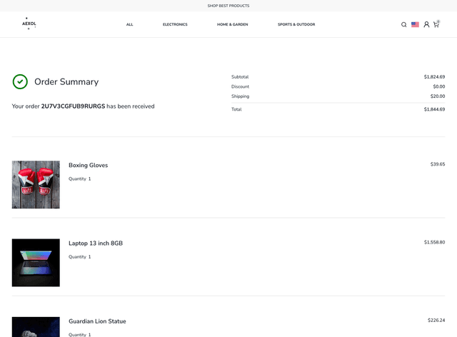 Next.js Storefront