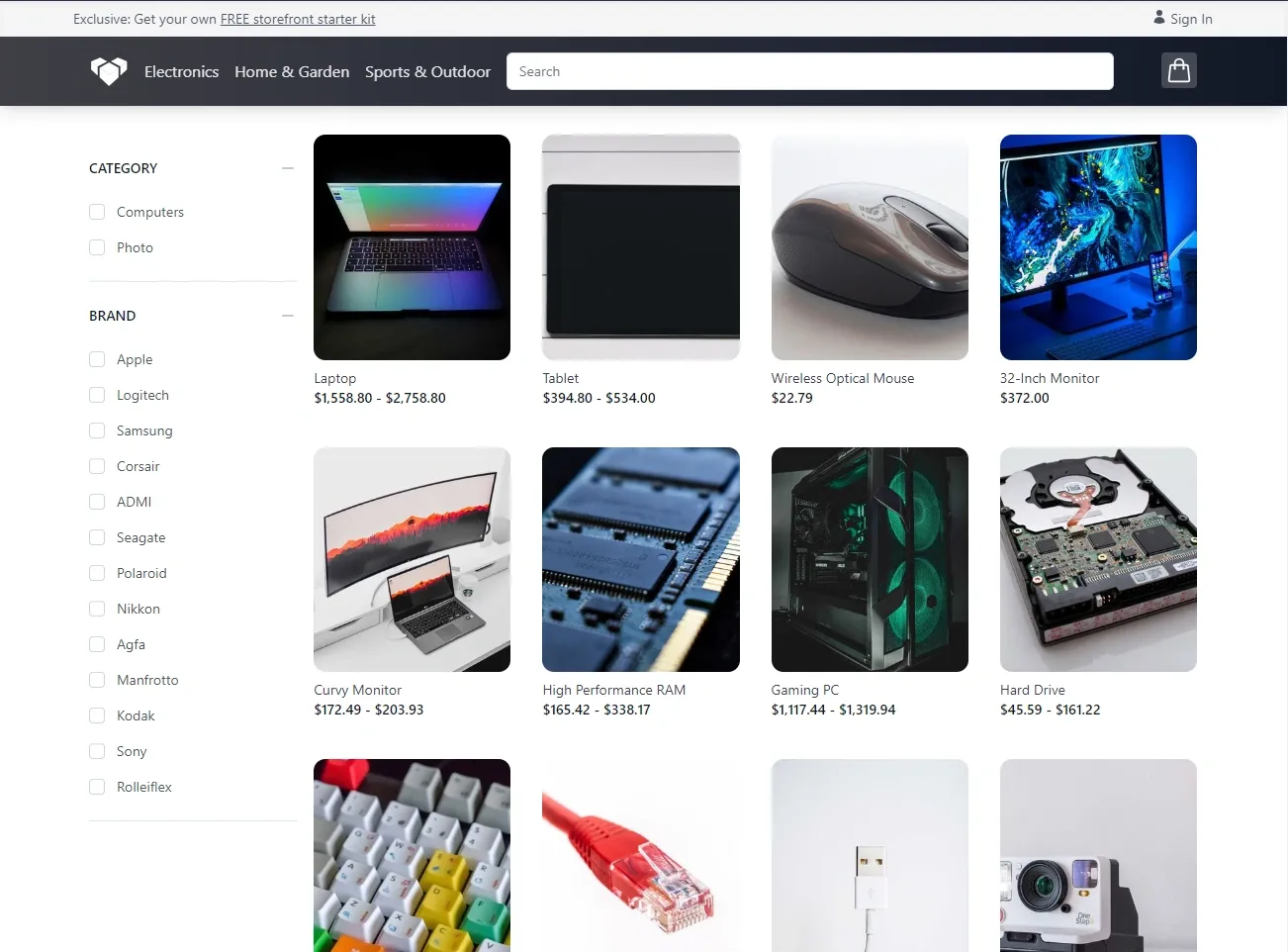 Remix Storefront
