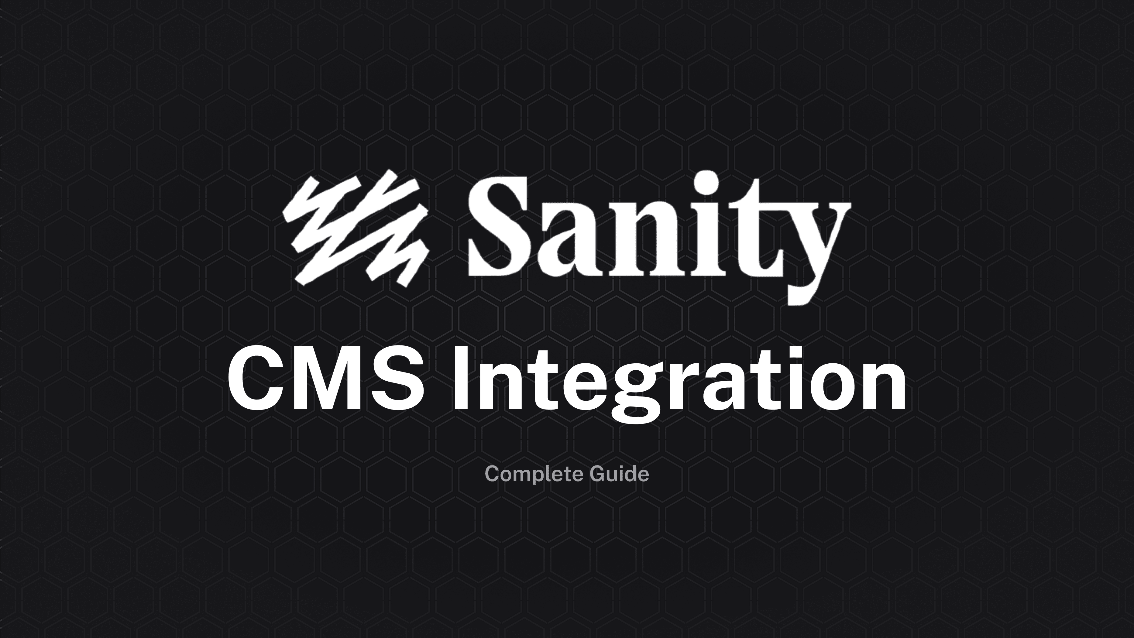 A Guide to Integrating Sanity with Vendure