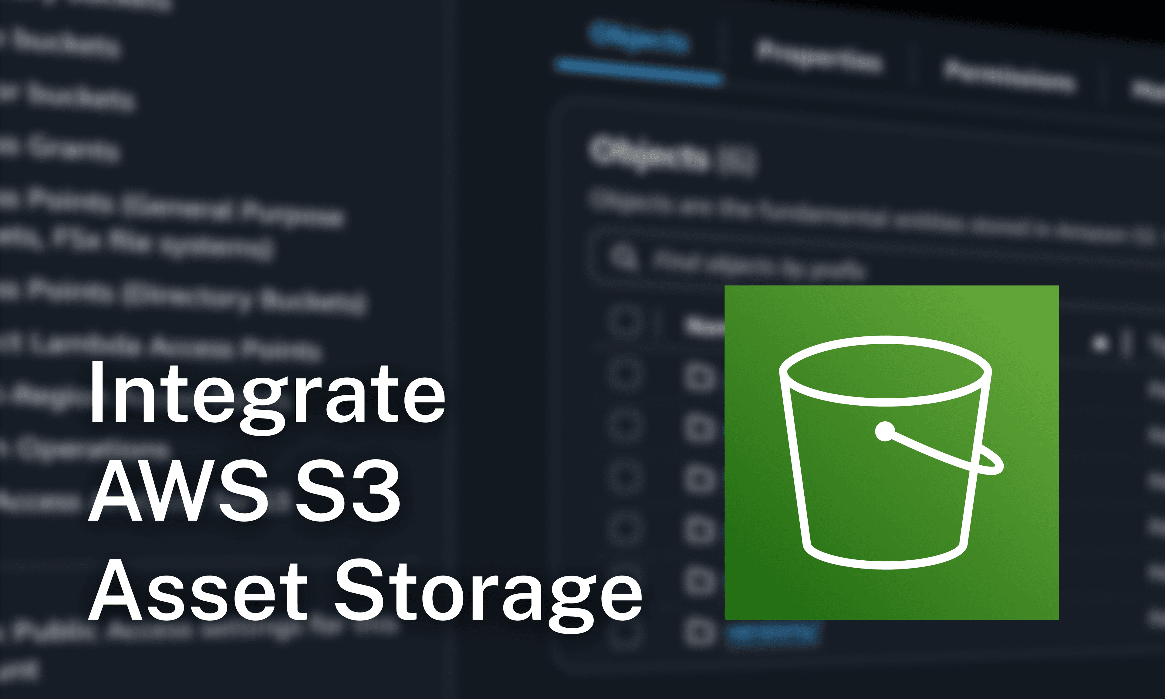 Connecting Your E-commerce Store to AWS S3 for Asset Storage