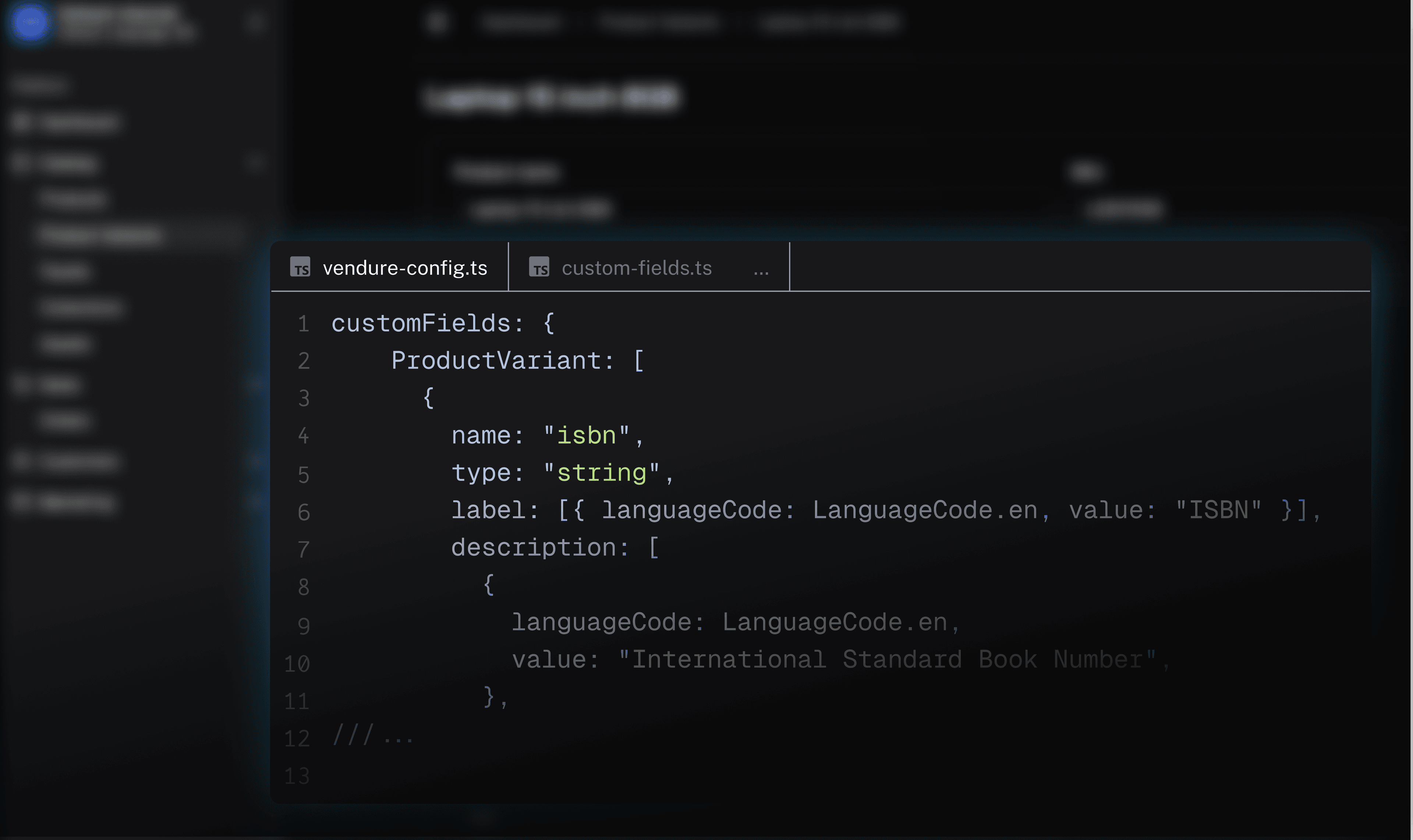 Understanding Custom Fields, the foundation of Vendure's seamless extensibility